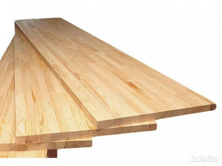 Мебельный щит из натуральной сосны