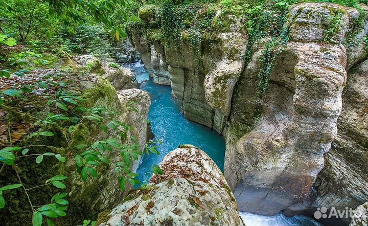 Джип тур в Адлере каньон Псахо