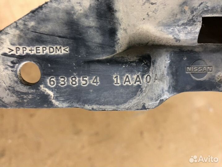 Брызговик передний правый Nissan Murano (Z51) 2008