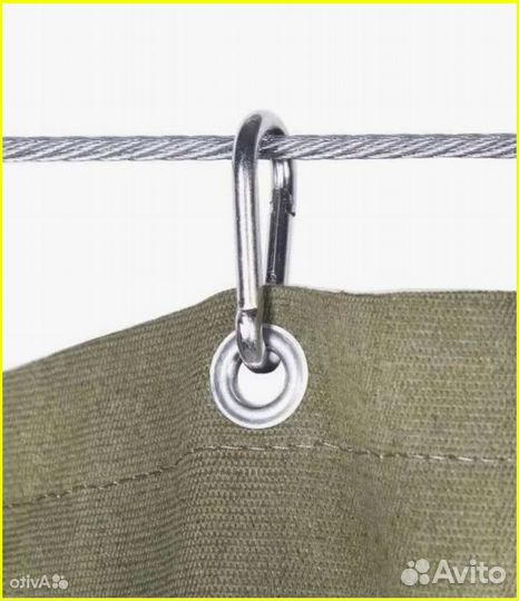 Брезент Полог брезентовый штора в гараж Р