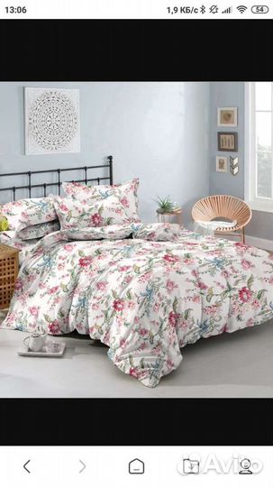 Постельное белье 2 х спальное новое