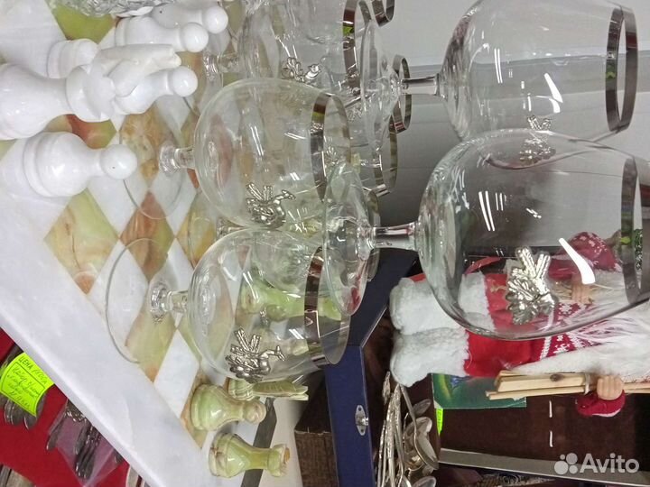 Бокалы, фужеры Охота