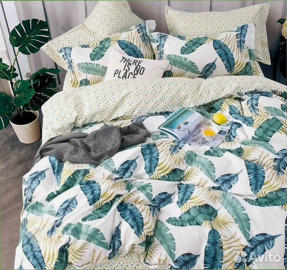 Белье постельное 1,5, 2, евро, дуэт на резинке