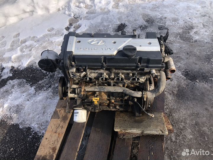 Двигатель на hyundai accent G4EC