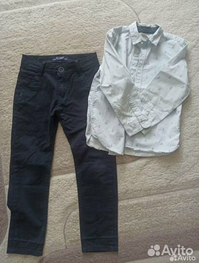 Брюки и рубашка