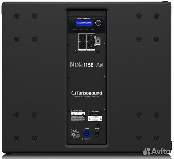 Сабвуфер turbosound NuQ115B-AN-WH