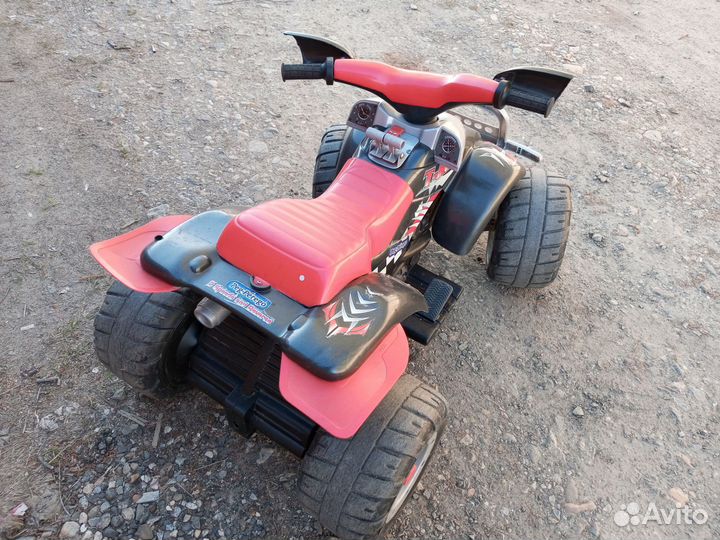 Детский электромобиль квадроцикл+велосипед
