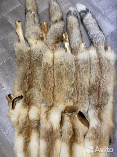 Натуральный мех лисы