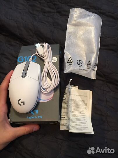 Игровая мышь logitech g102