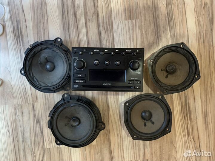 Штатная магнитола nissan almera classic