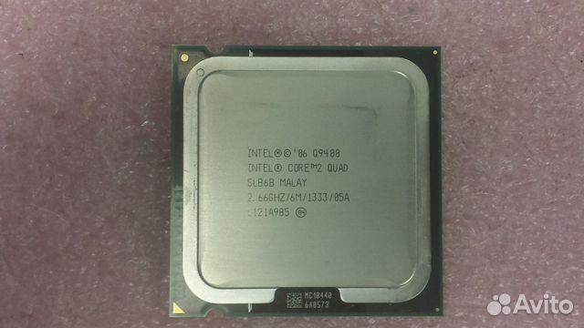 Core 2 q9400 характеристики. Q9400.