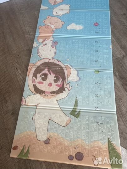 Детский игровой коврик двусторонний 180*150