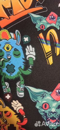 Ткань Дюспо Милки принт на отрез