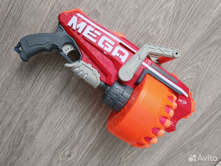 Бластер Nerf Mega Megalodon. Нëрф Мегалодон