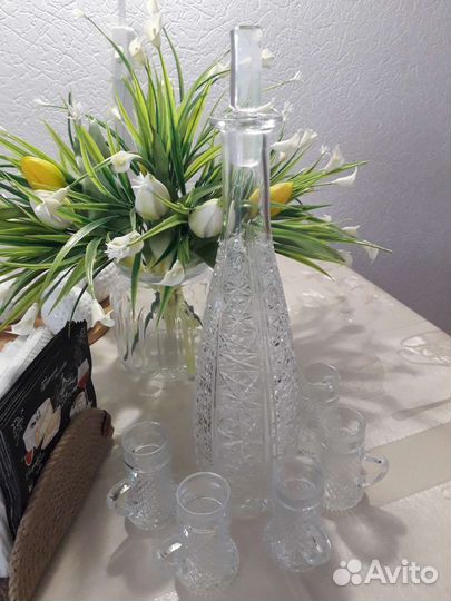 Графин хрустальный СССР