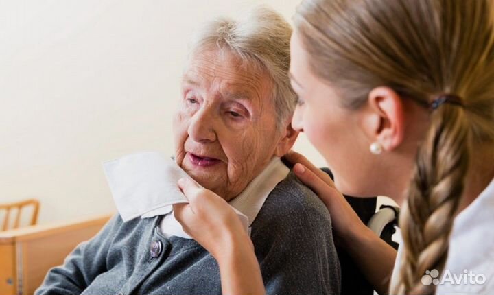 Сиделка в пансионат с проживанием и питанием