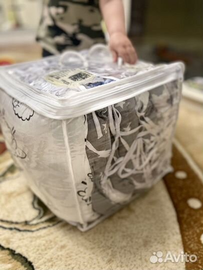 Бортики подушки в детскую кроватку