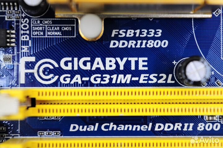 Gigabyte GA-G31M-ES2L Socket 775/DDR2/G31