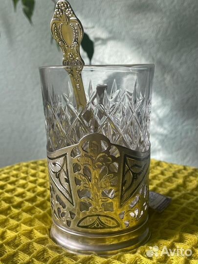 Подстаканник Кубачи (серебро 875)