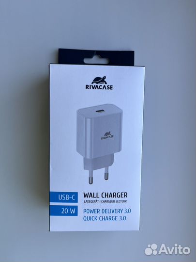 Зарядное устройство Rivacase USB-C 20W