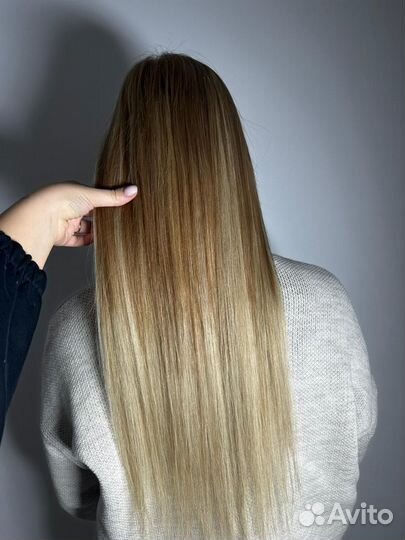 Наращивания волос и капсуляция