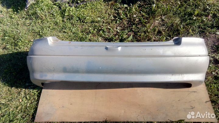 Бампер задний Серебристый Астра Г Хэтчбек Купе