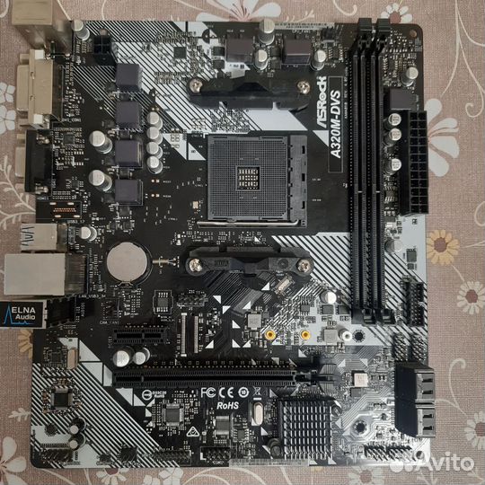 Материнская плата am4 a320