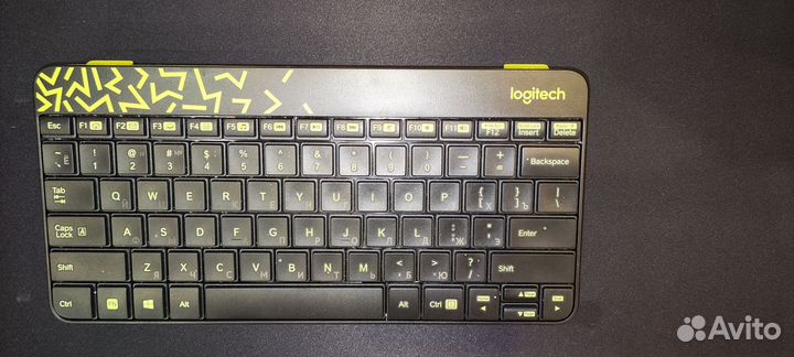 Беспроводная клавиатура и мышь logitech