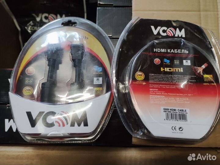 Кабеля vga, hdmi, переходники