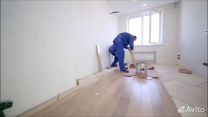 Капитальный ремонтнапольного покрытия