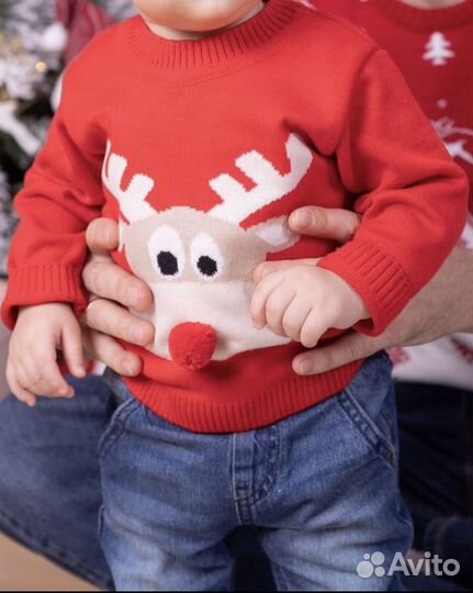 Свитер новогодний