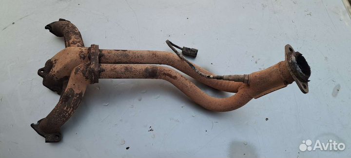 Выпускной коллектор с датчиком лямбда зонд ваз