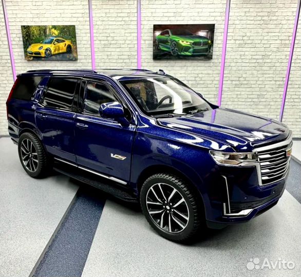 Металлическая машинка Cadillac Escalade