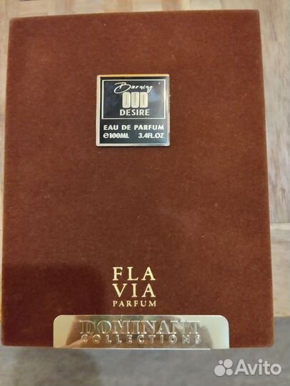 Flavia Burning Oud Desire парфюмерная вода 100 мл