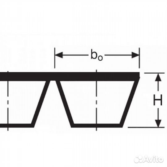 Ремень многоручьевой 2/HB-4812 La rubycon Optimum
