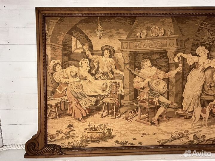 Антикварный гобелен
