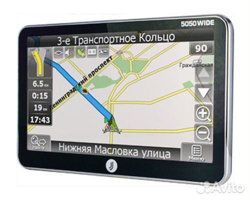 Б/У и уценка Навигатор Prestigio Geovision 5566HD черный - купить в интернет-маг