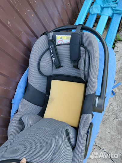 Люлька переноска автомобильная для новорожденных