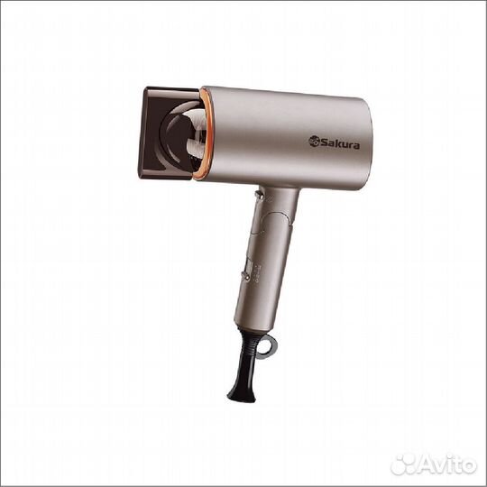 Фен Sakura SA-4043BR, 2000Вт, 3 режима холод.сушка