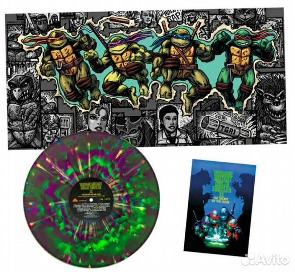 Черепашки Ниндзя Vinyl Soundtrack 1-3