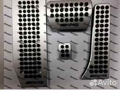 Накладки на педали Mercedes Benz С W205 AMG