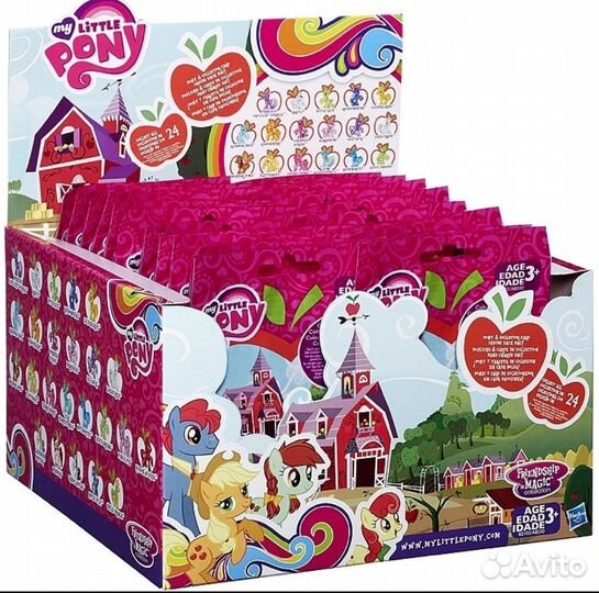 Пони в пакетиках 13 волны mlp blind bag Hasbro