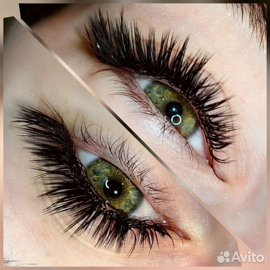 Наращивание ресниц трендовые эффекты