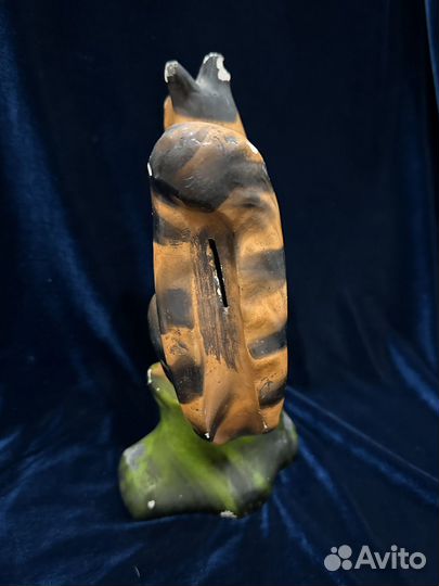 Белка статуэтка фигурка гипс СССР в реставрацию