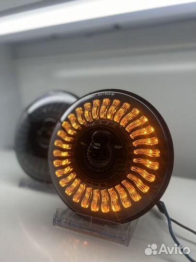 Диодные фары на ниву