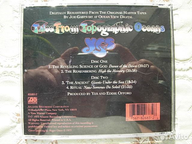 YES - Tales From Topographic Oceans (2CD)
