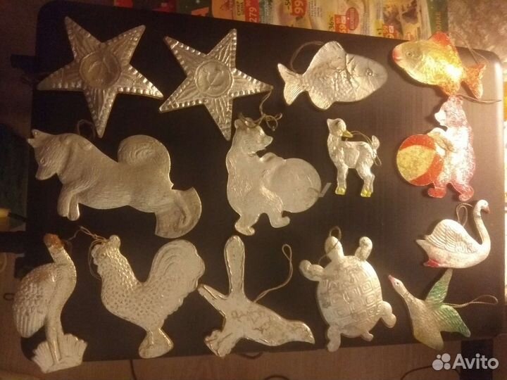 Елочные игрушки СССР