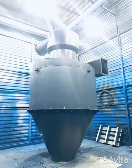 Циклон любого типа, бункер накопитель, эстакада