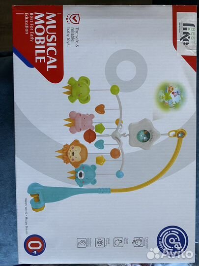 Музыкальный мобиль на кроватку