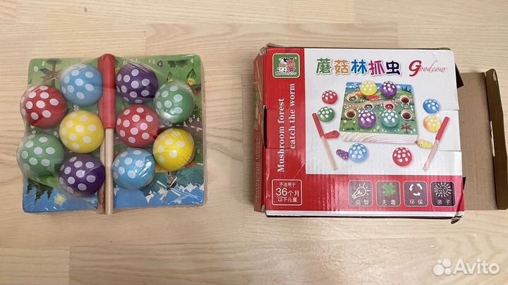 Игрушка деревянная монтессори